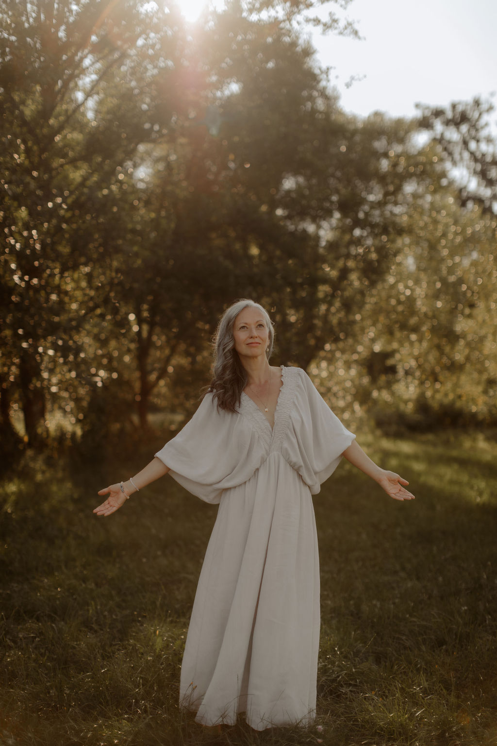 Kristina Schneider in der Natur