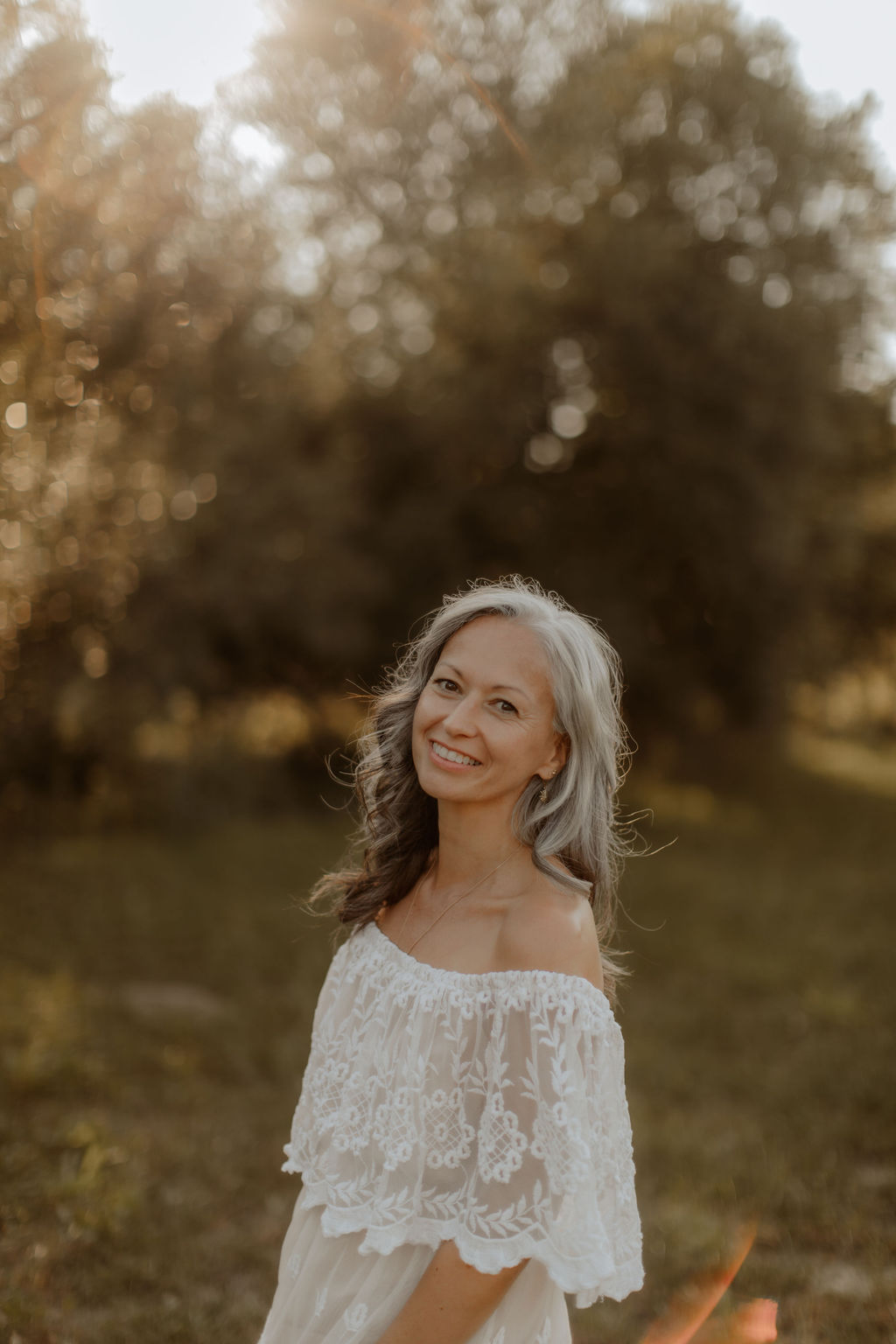 Kristina Schneider in der Natur